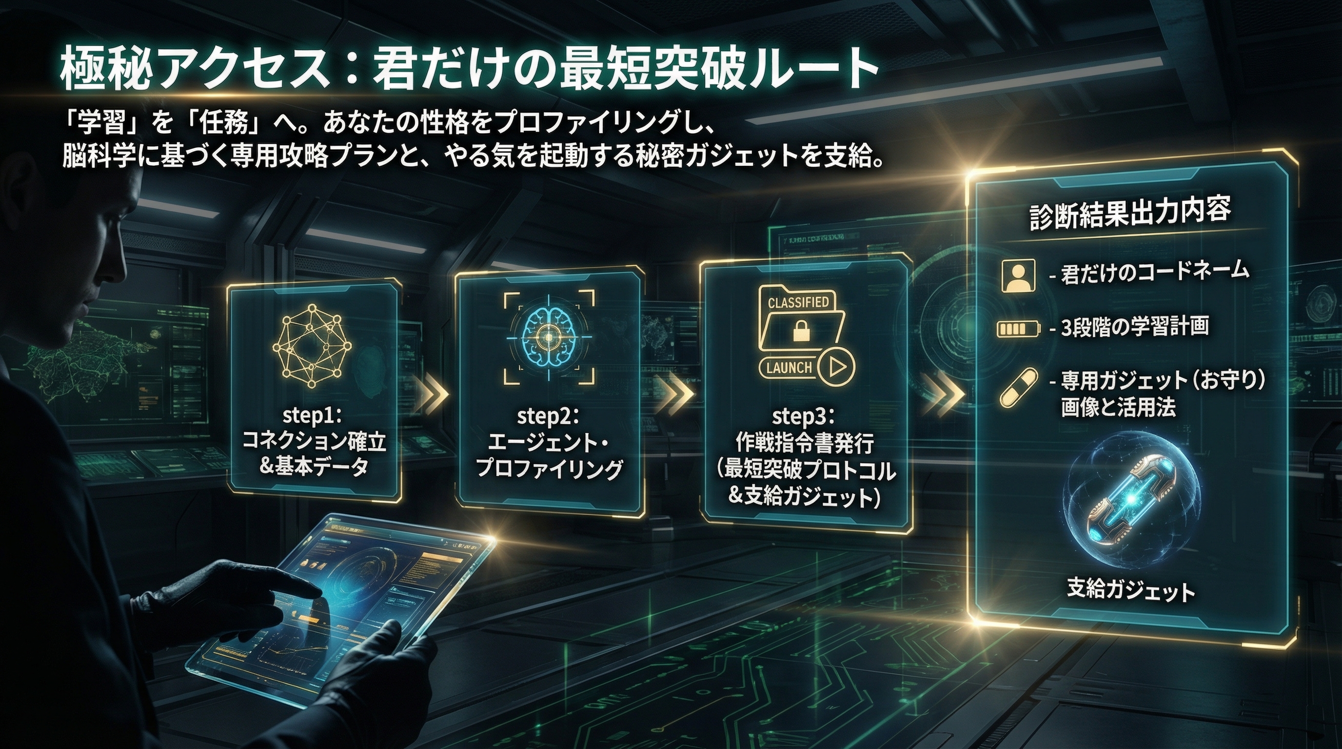 極秘アクセス：君だけの最短突破ルート